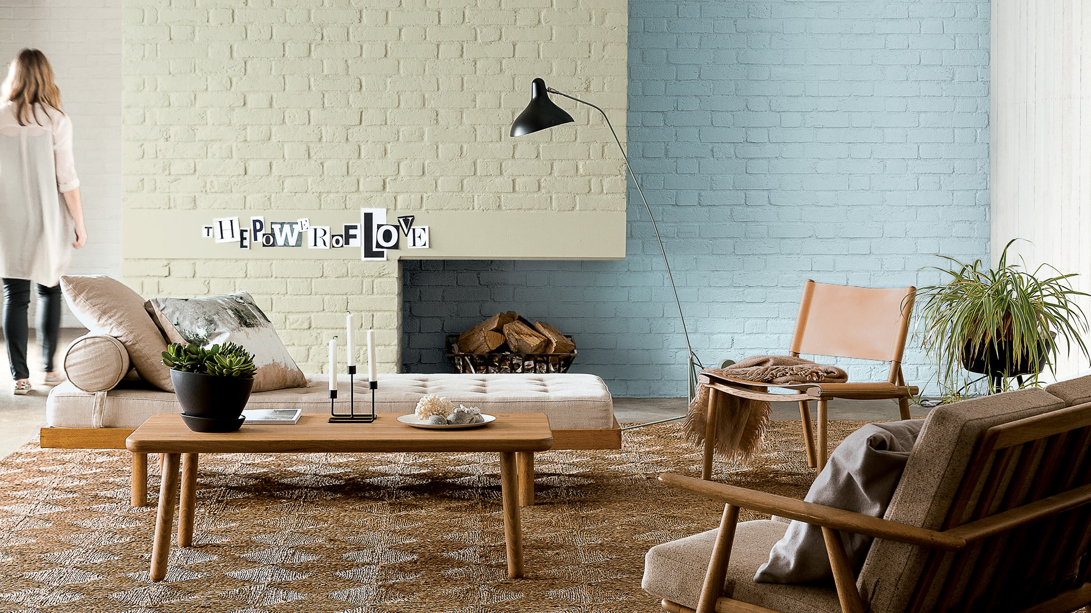 6 sociable colour schemes to revamp living room walls