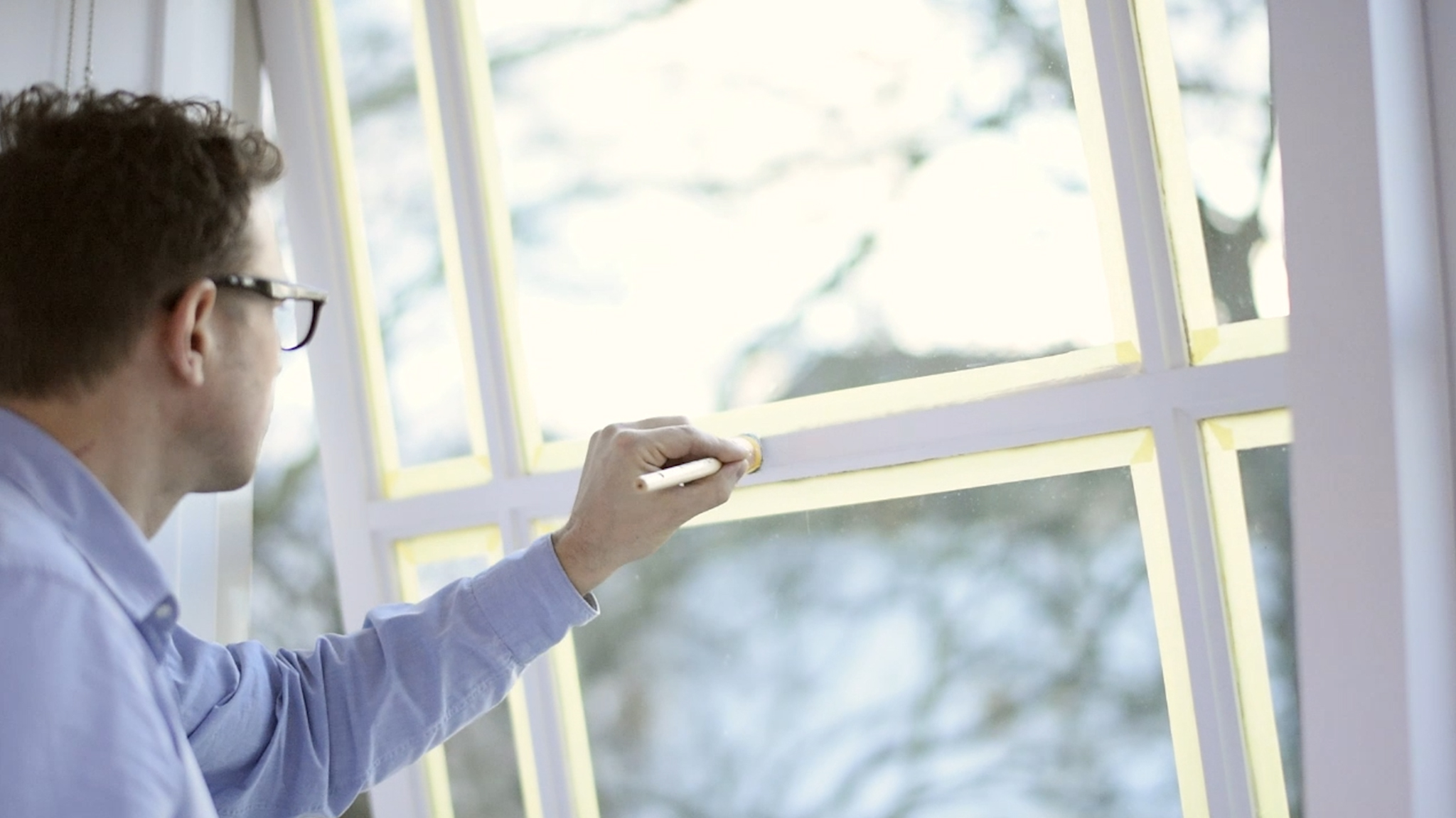 how to paint wooden doors and window frames