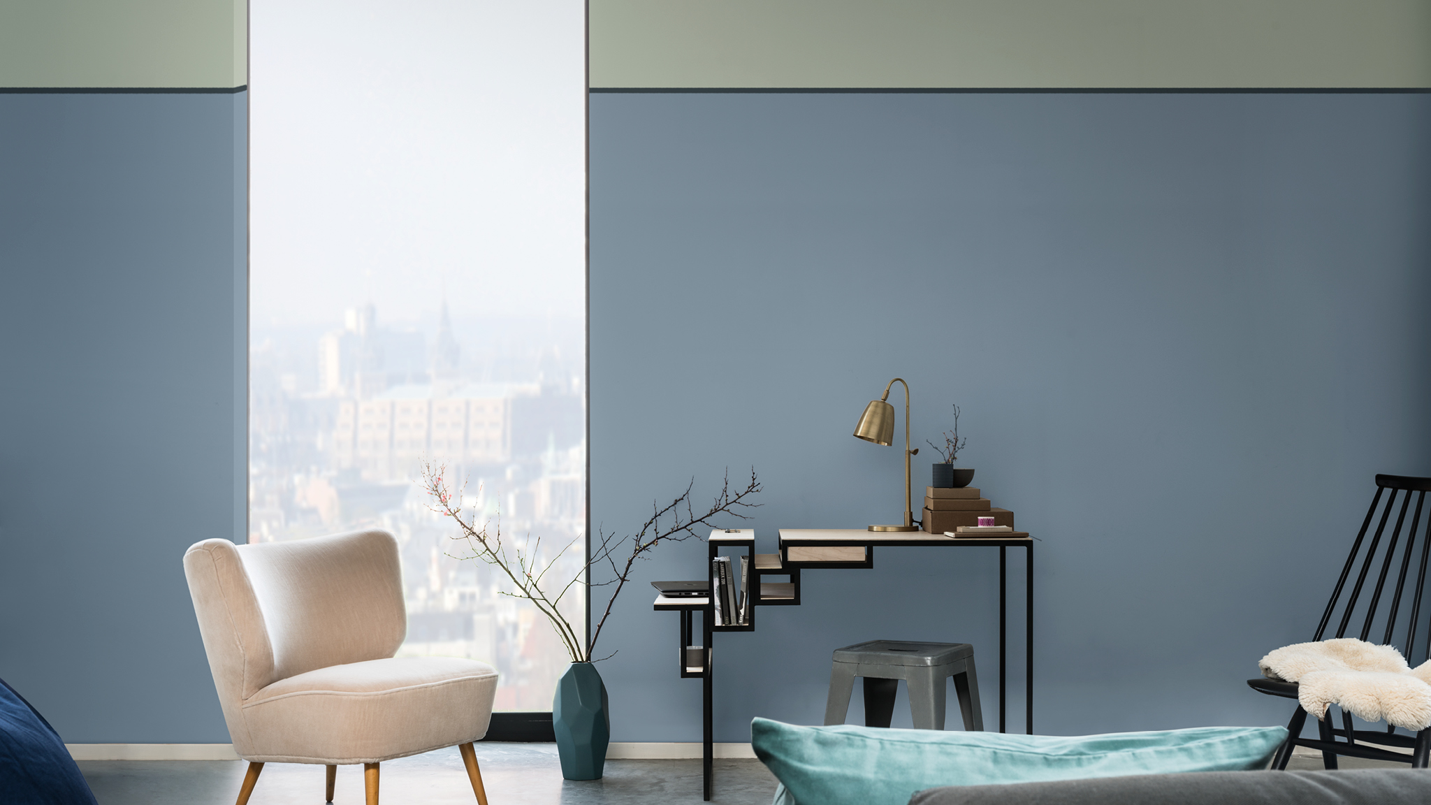 Light Blue Living Room Paint
