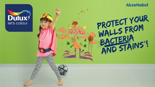 protect your walls from bacteria and stains
